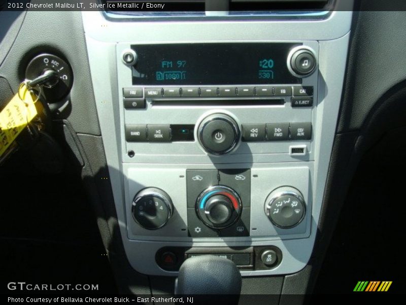 Silver Ice Metallic / Ebony 2012 Chevrolet Malibu LT