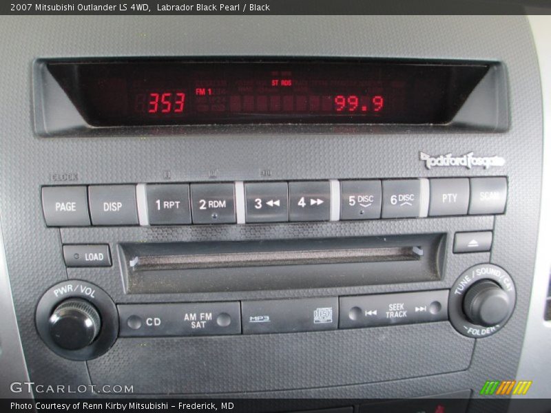 Labrador Black Pearl / Black 2007 Mitsubishi Outlander LS 4WD