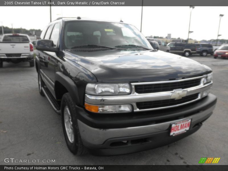 Dark Gray Metallic / Gray/Dark Charcoal 2005 Chevrolet Tahoe LT 4x4