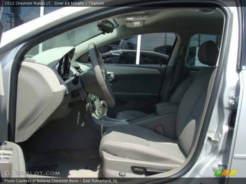 Silver Ice Metallic / Titanium 2012 Chevrolet Malibu LT
