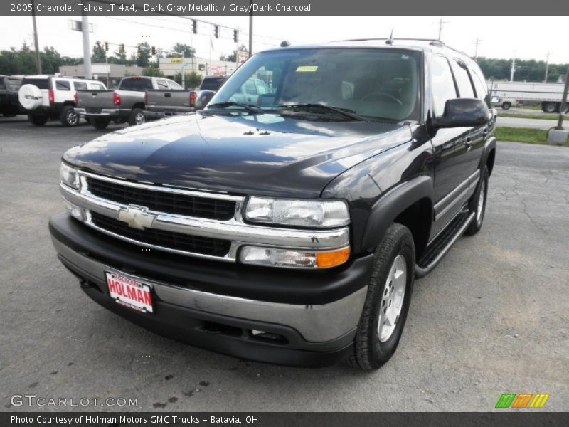 Dark Gray Metallic / Gray/Dark Charcoal 2005 Chevrolet Tahoe LT 4x4