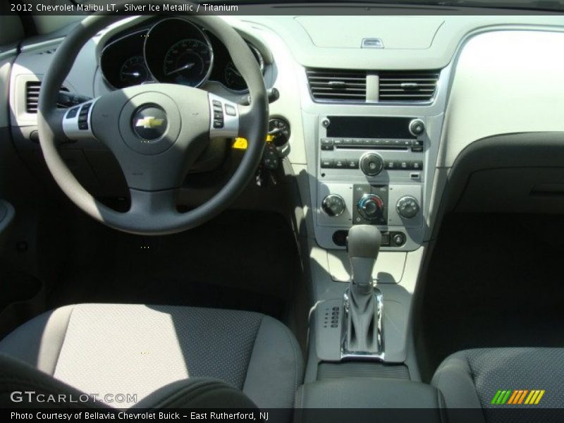Silver Ice Metallic / Titanium 2012 Chevrolet Malibu LT