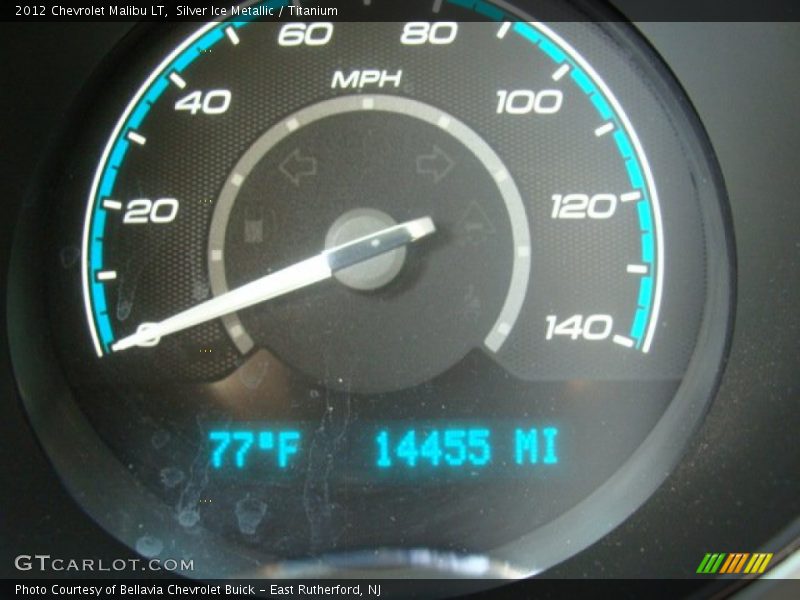 Silver Ice Metallic / Titanium 2012 Chevrolet Malibu LT