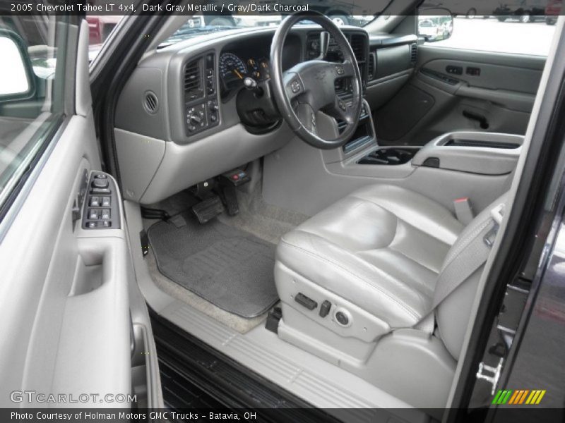 Dark Gray Metallic / Gray/Dark Charcoal 2005 Chevrolet Tahoe LT 4x4