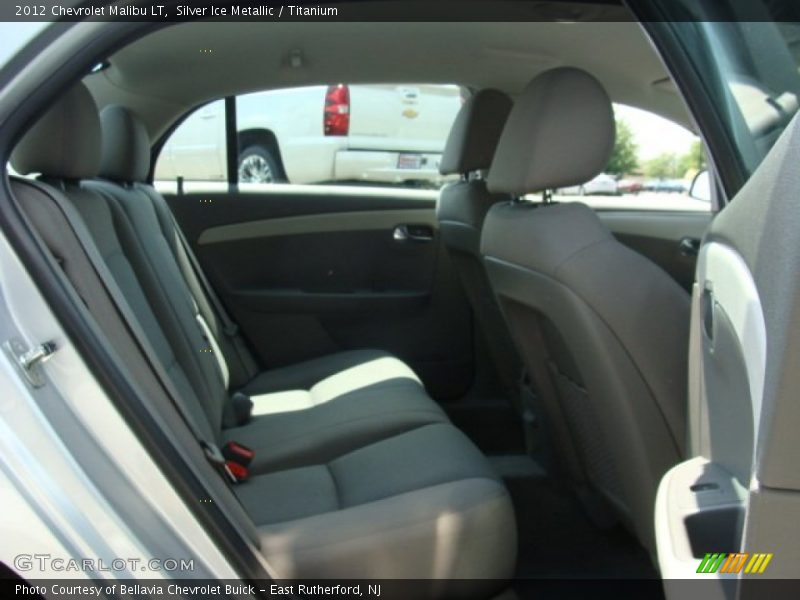 Silver Ice Metallic / Titanium 2012 Chevrolet Malibu LT