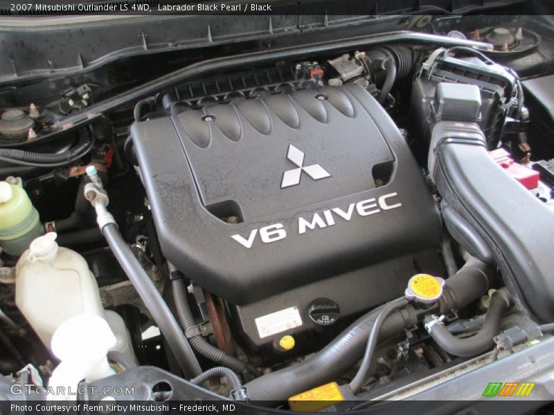  2007 Outlander LS 4WD Engine - 3.0 Liter SOHC 24 Valve MIVEC V6