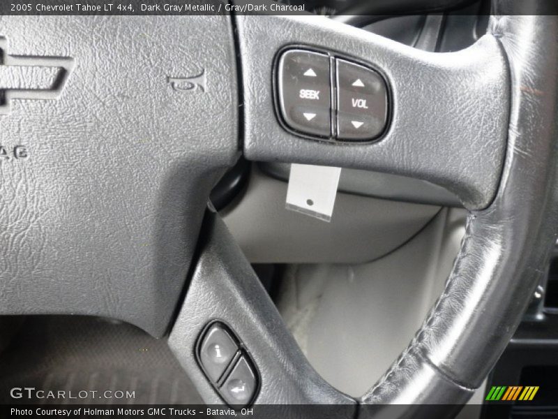 Dark Gray Metallic / Gray/Dark Charcoal 2005 Chevrolet Tahoe LT 4x4