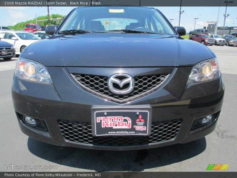 Black Mica / Black 2008 Mazda MAZDA3 i Sport Sedan