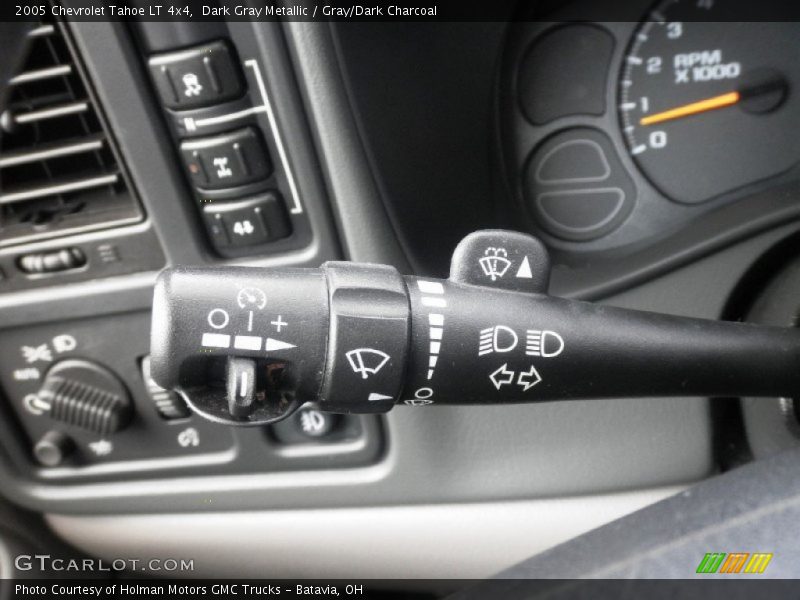Dark Gray Metallic / Gray/Dark Charcoal 2005 Chevrolet Tahoe LT 4x4