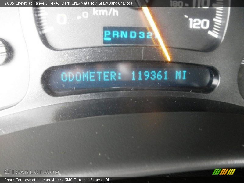 Dark Gray Metallic / Gray/Dark Charcoal 2005 Chevrolet Tahoe LT 4x4