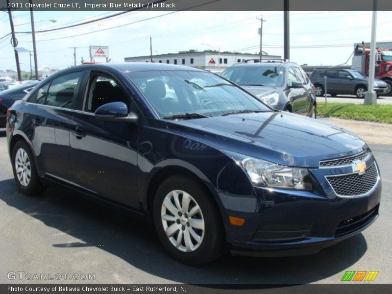 Imperial Blue Metallic / Jet Black 2011 Chevrolet Cruze LT