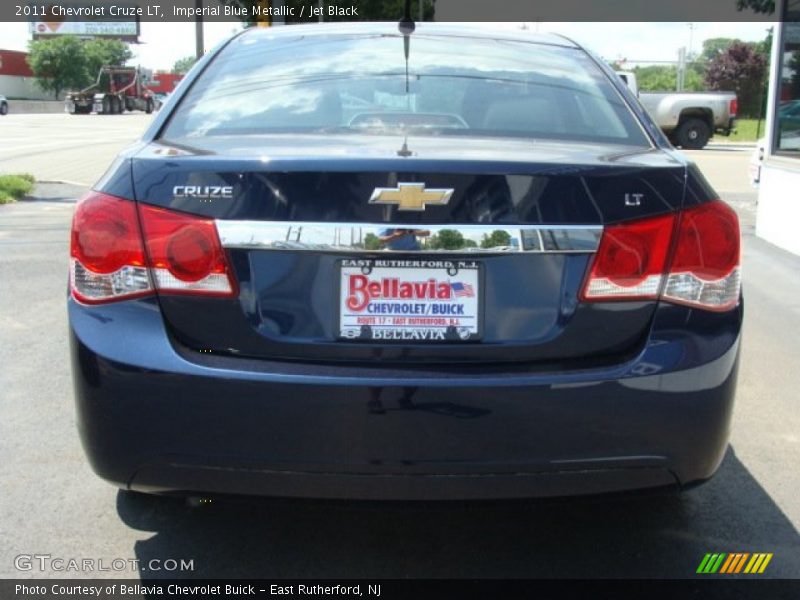 Imperial Blue Metallic / Jet Black 2011 Chevrolet Cruze LT