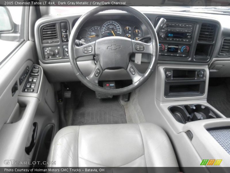 Dark Gray Metallic / Gray/Dark Charcoal 2005 Chevrolet Tahoe LT 4x4
