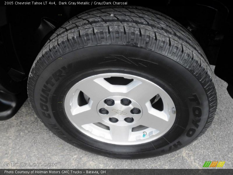 Dark Gray Metallic / Gray/Dark Charcoal 2005 Chevrolet Tahoe LT 4x4