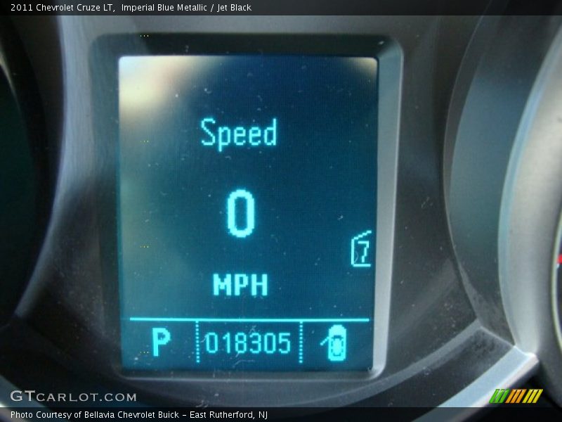 Imperial Blue Metallic / Jet Black 2011 Chevrolet Cruze LT
