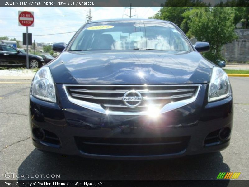 Navy Blue / Charcoal 2011 Nissan Altima Hybrid