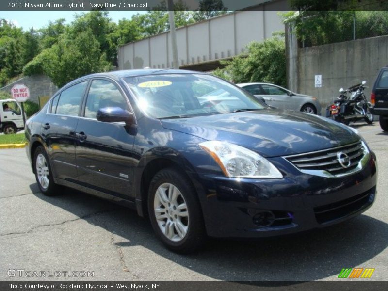 Navy Blue / Charcoal 2011 Nissan Altima Hybrid