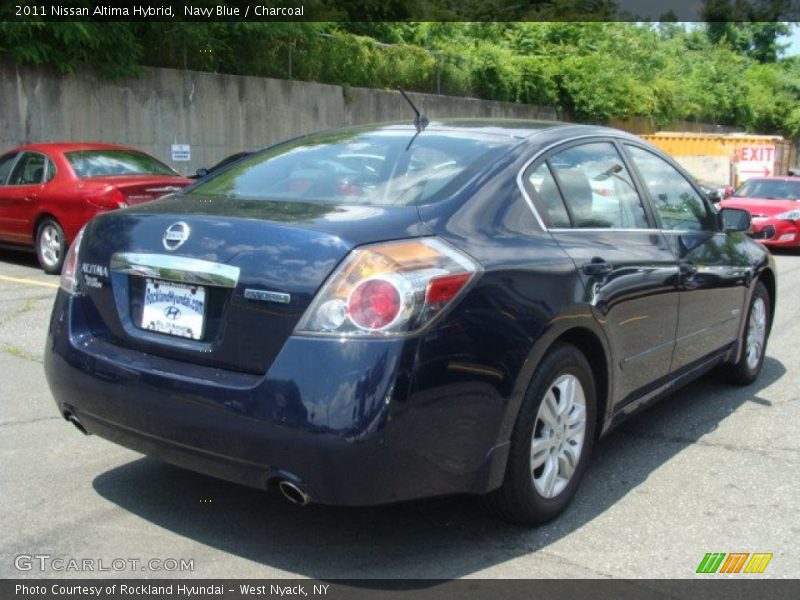 Navy Blue / Charcoal 2011 Nissan Altima Hybrid