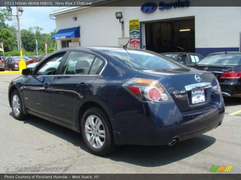 Navy Blue / Charcoal 2011 Nissan Altima Hybrid