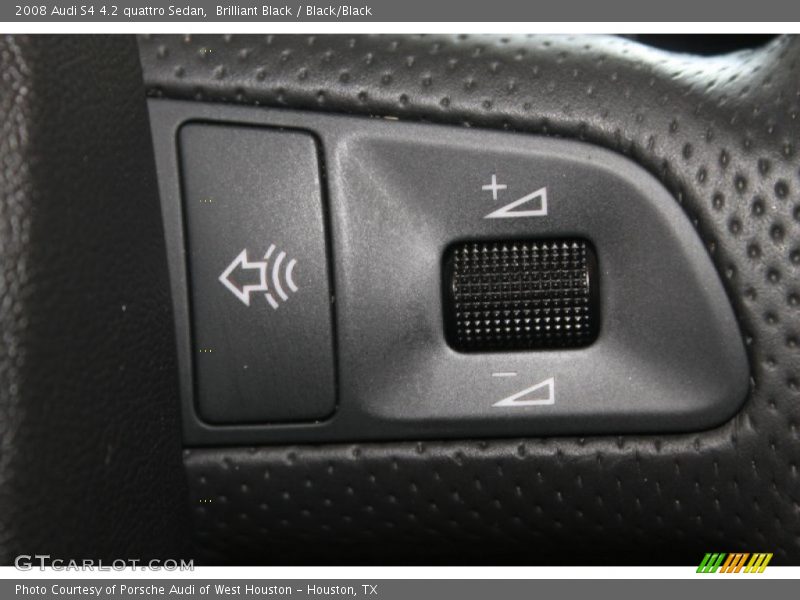 Brilliant Black / Black/Black 2008 Audi S4 4.2 quattro Sedan