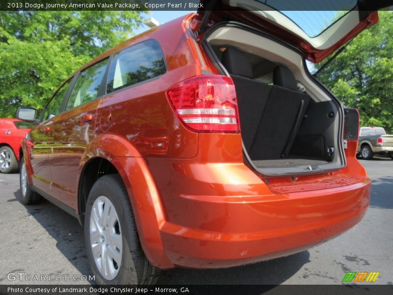 Copper Pearl / Black 2013 Dodge Journey American Value Package