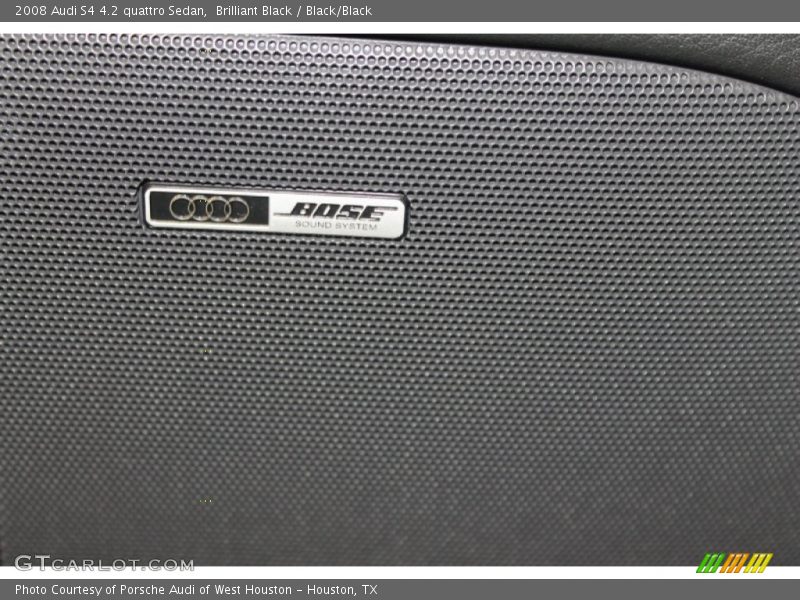 Brilliant Black / Black/Black 2008 Audi S4 4.2 quattro Sedan