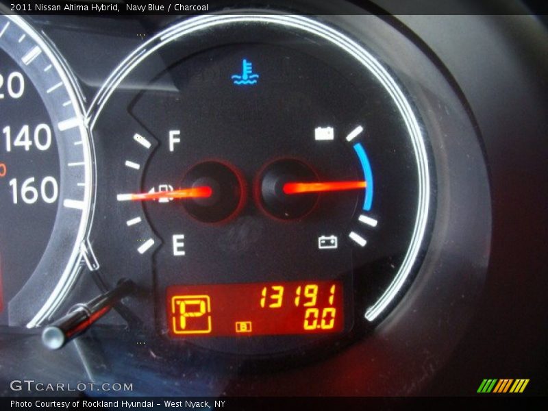 Navy Blue / Charcoal 2011 Nissan Altima Hybrid