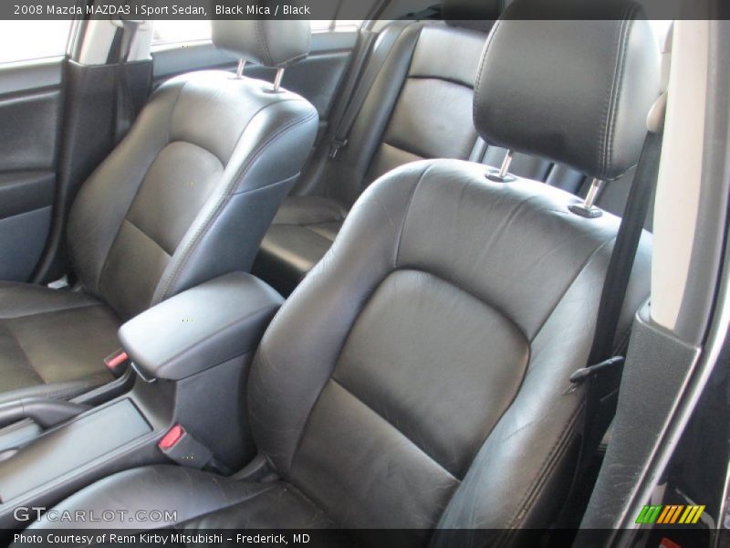 Black Mica / Black 2008 Mazda MAZDA3 i Sport Sedan