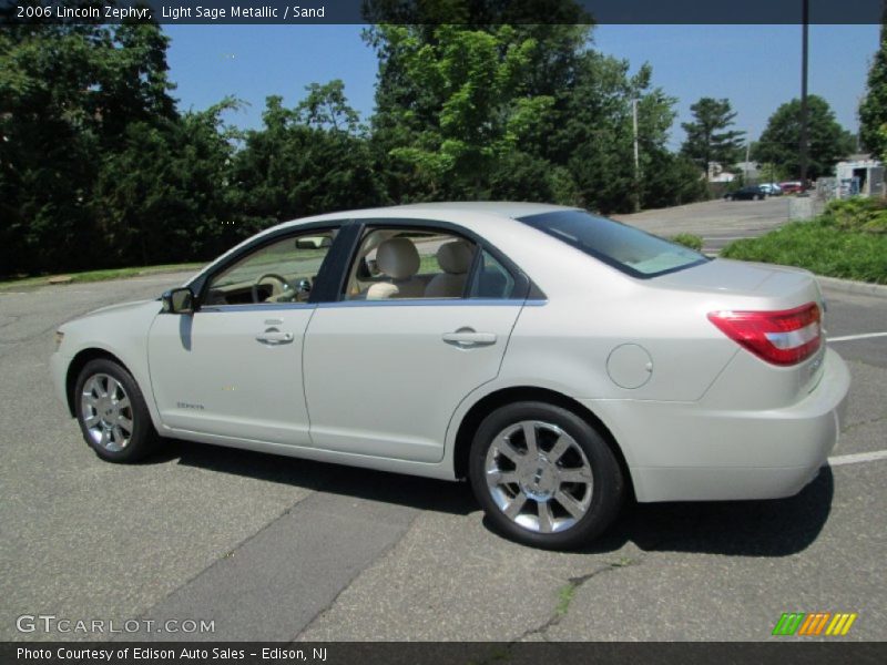 Light Sage Metallic / Sand 2006 Lincoln Zephyr