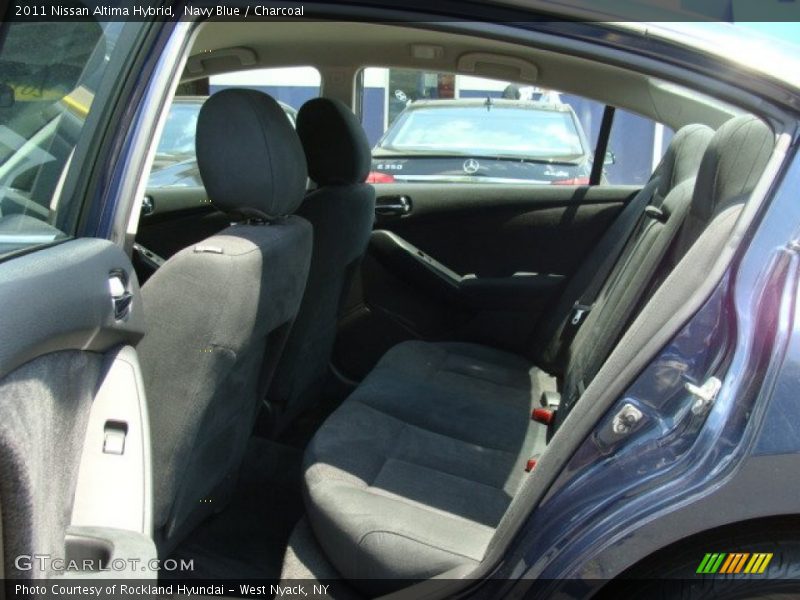Rear Seat of 2011 Altima Hybrid