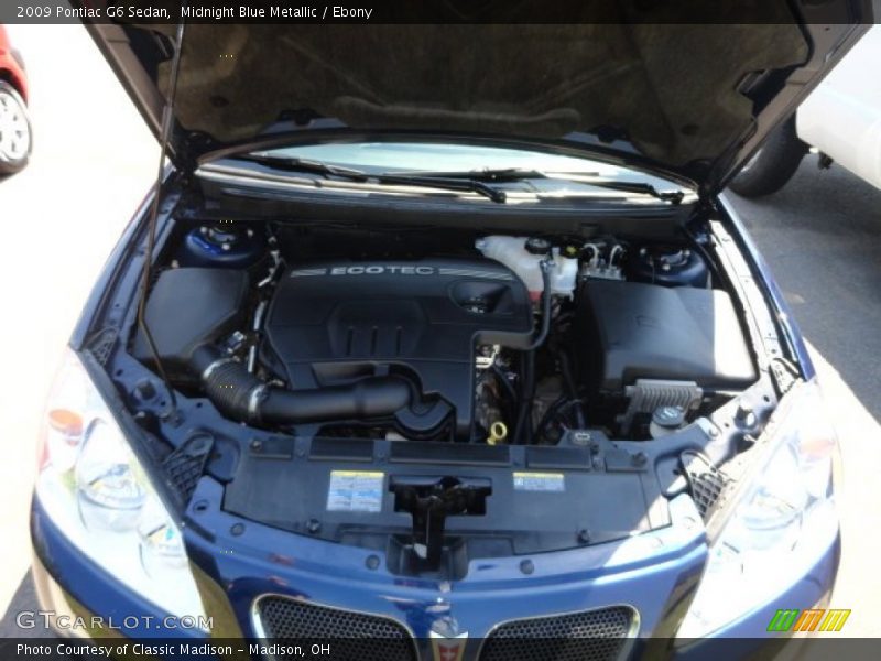 Midnight Blue Metallic / Ebony 2009 Pontiac G6 Sedan