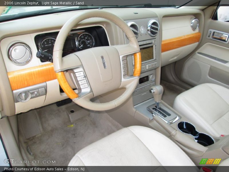 Light Sage Metallic / Sand 2006 Lincoln Zephyr