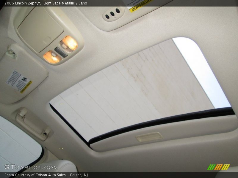 Light Sage Metallic / Sand 2006 Lincoln Zephyr