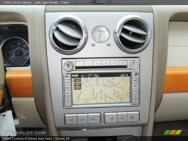 Light Sage Metallic / Sand 2006 Lincoln Zephyr