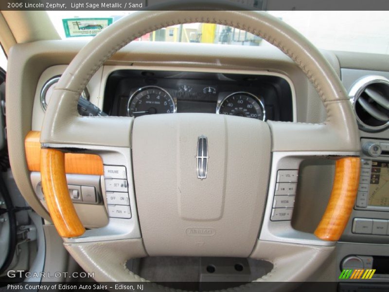 Light Sage Metallic / Sand 2006 Lincoln Zephyr