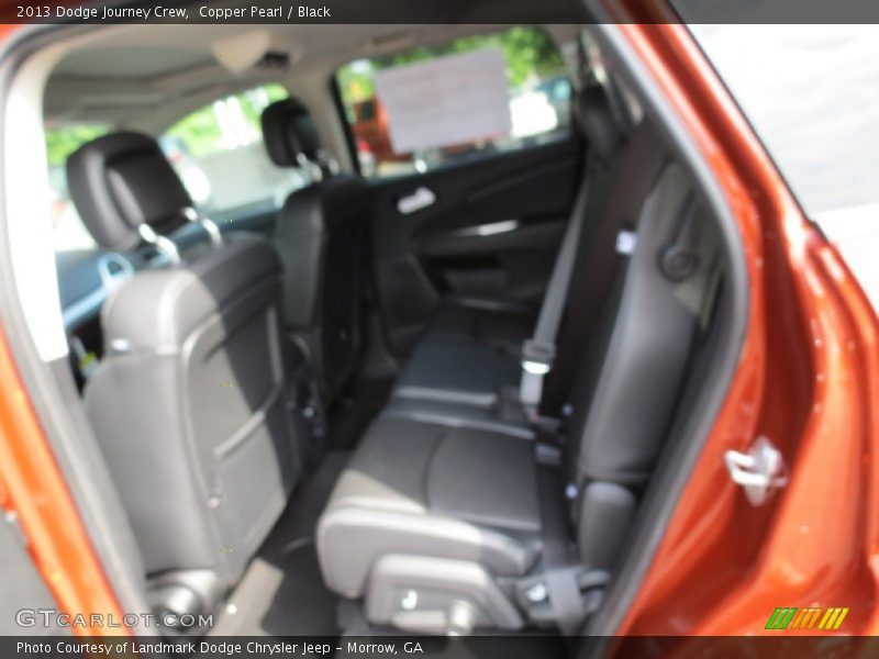 Copper Pearl / Black 2013 Dodge Journey Crew