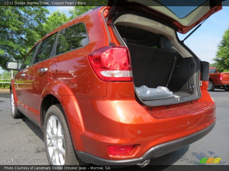 Copper Pearl / Black 2013 Dodge Journey Crew