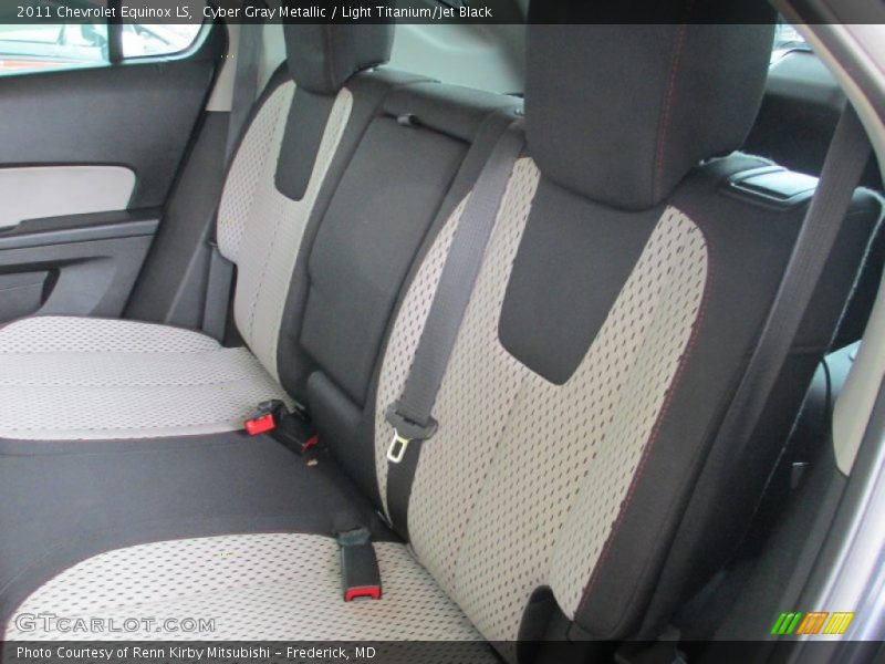 Cyber Gray Metallic / Light Titanium/Jet Black 2011 Chevrolet Equinox LS