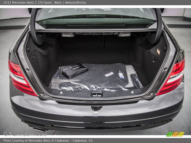 Black / Almond/Mocha 2013 Mercedes-Benz C 250 Sport