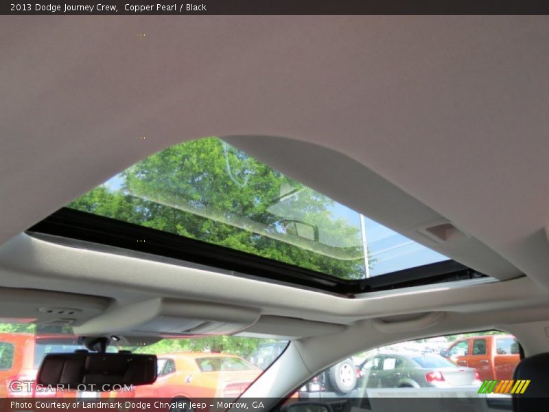 Copper Pearl / Black 2013 Dodge Journey Crew
