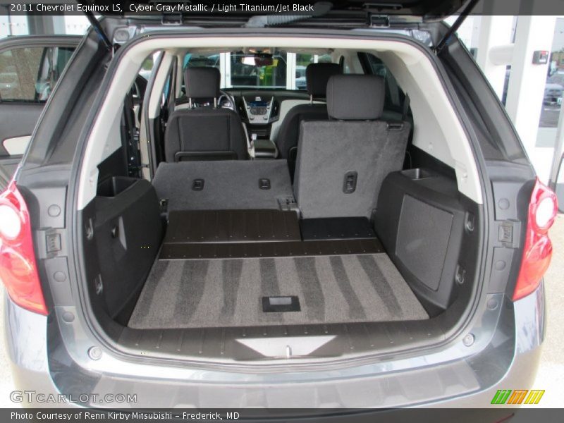 Cyber Gray Metallic / Light Titanium/Jet Black 2011 Chevrolet Equinox LS