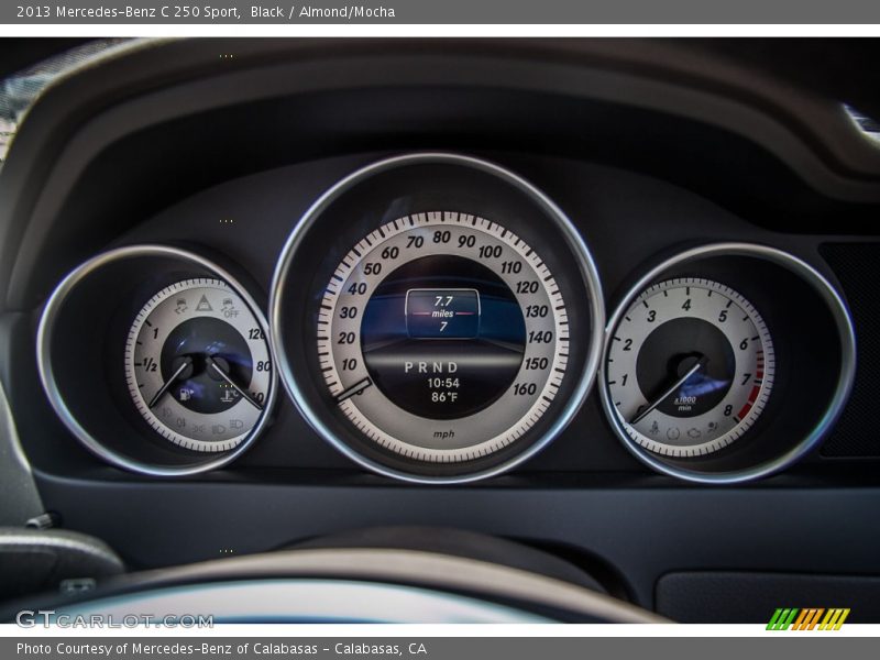Black / Almond/Mocha 2013 Mercedes-Benz C 250 Sport