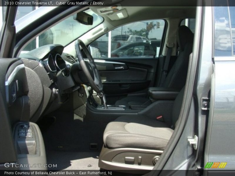 Cyber Gray Metallic / Ebony 2010 Chevrolet Traverse LT