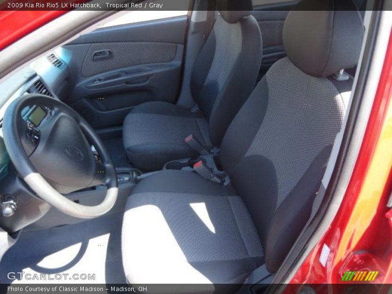 Tropical Red / Gray 2009 Kia Rio Rio5 LX Hatchback