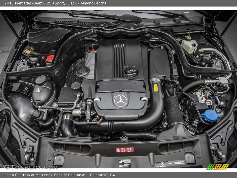 Black / Almond/Mocha 2013 Mercedes-Benz C 250 Sport