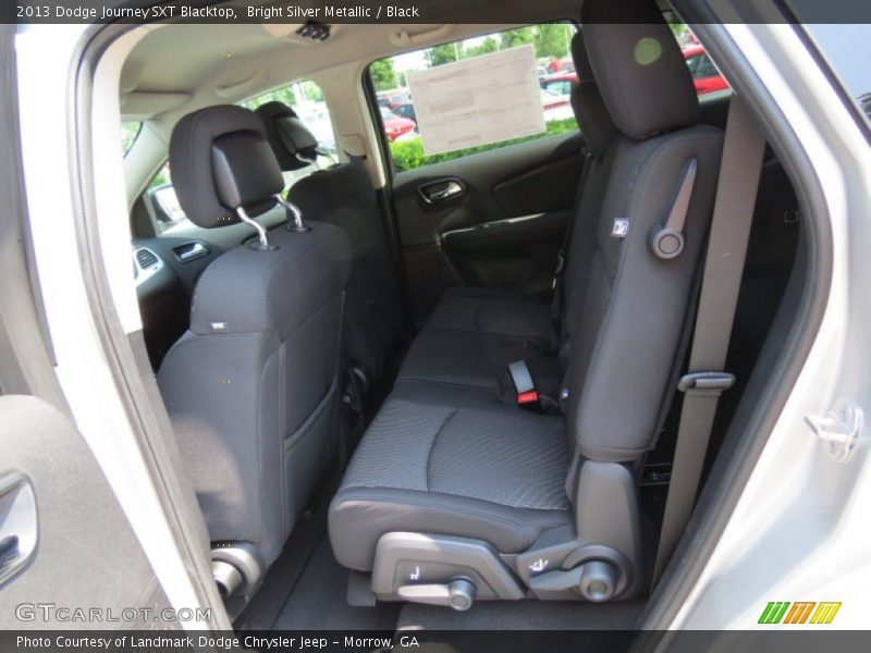 Bright Silver Metallic / Black 2013 Dodge Journey SXT Blacktop