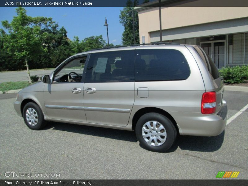 Silky Beige Metallic / Beige 2005 Kia Sedona LX