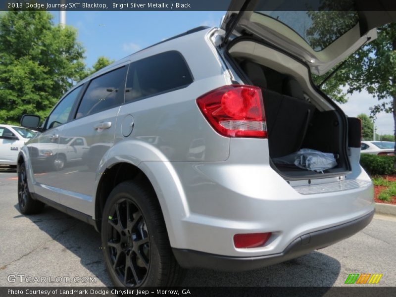 Bright Silver Metallic / Black 2013 Dodge Journey SXT Blacktop