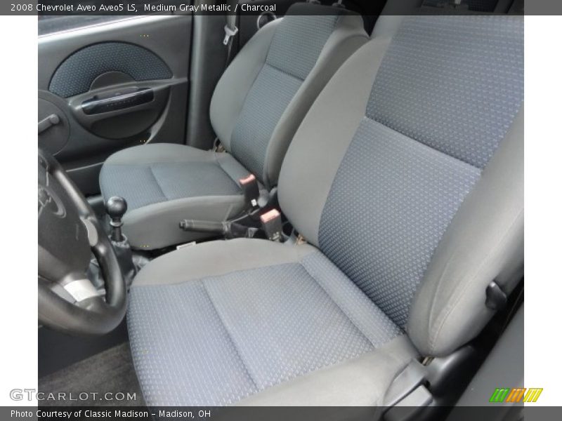 Medium Gray Metallic / Charcoal 2008 Chevrolet Aveo Aveo5 LS