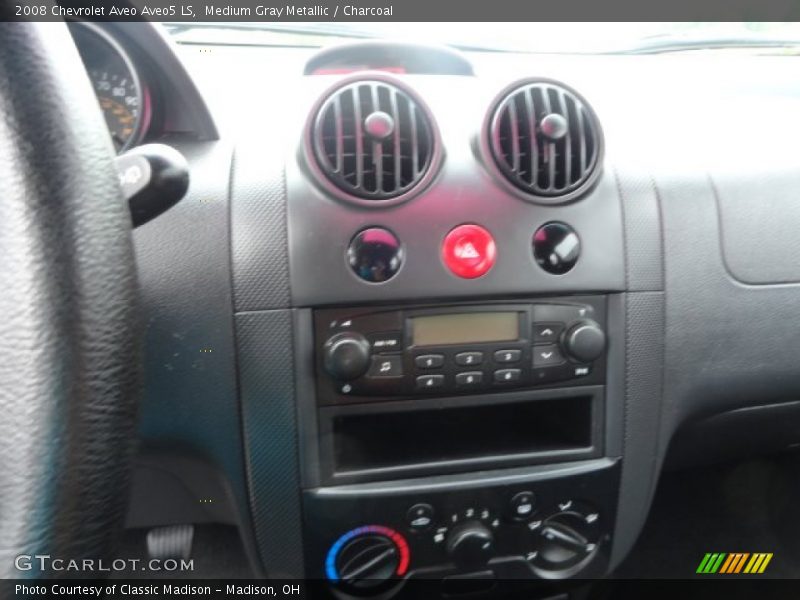Medium Gray Metallic / Charcoal 2008 Chevrolet Aveo Aveo5 LS